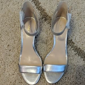 Nine West women's fields metallic dress sandal